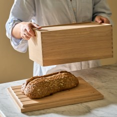 Orford Bread Bin - White Oak
