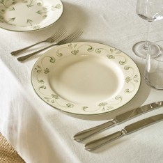 Lamorna Dinner Plate - Green