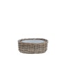 Littleton Oval Zinc Lined Basket 40x30cm