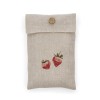 Strawberry Embroidered Napkins, Set of 4