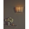 Cecile Gathered Linen Uplighter