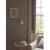 Cecile Gathered Linen Wall Light
