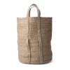 Arbroath Round Jute Laundry Basket - Natural