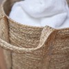 Arbroath Round Jute Laundry Basket - Natural