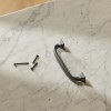 Warwick Bar Handle - Large - Flattened Brass