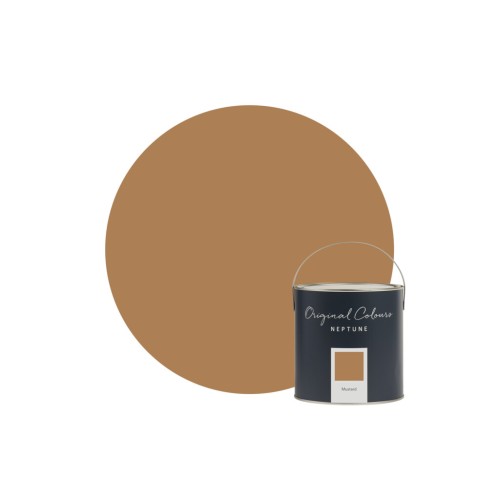 Neptune Matt Emulsion Paint 2.5Ltr - Mustard