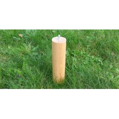 Jeux de 4 pieds cylindriques WATTA Hauteur 20 cm Hêtre  massif