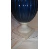 Lampe Matteuzzi bleu  Haut. 85 cm Diam.55 cm  