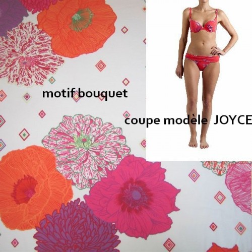 BIKINI  JOYCE bouquet taille 2 (36), Manuel Canovas