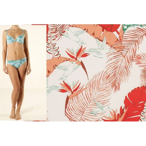 BIKINI Manuel Canovas JOYCE colibri blanc-orange T2 (36)