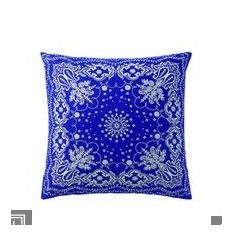 Pillow cover BANDANA col. blue-white dim. 65x65 cm, Essix