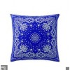 Housse de couette BANDANA bleu-blanc, dim.65x65 cm, Essix