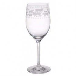 Set de 6 verres à vin La Montée à l'Alpage, 3,5dl, Steinlin