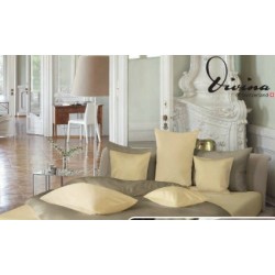 TAIE d'oreiller Satin uni col. girino, dim.65x100cm, Divina