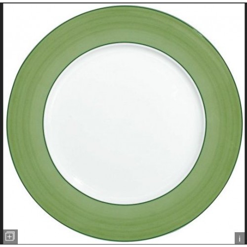 ASSIETTE  - PAREO VERT diam. 31 cm, Raynaud