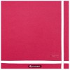 Serviette de table Beauvillé, Unie 11541 col 14 rose, 52x52cm