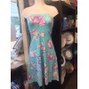 Robe MC Cyclamens turquoise T2