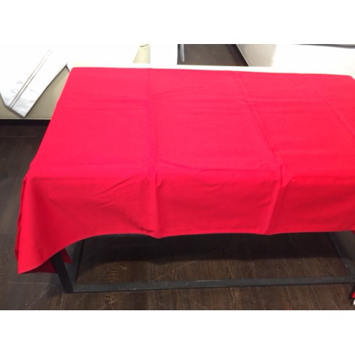 NAPPE unie de 180 x 280 cm  col 16 rouge, Beauvillé