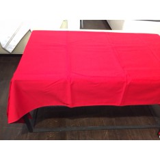 nappe BEAUVILLE - UNIE de 180 x 280 cm  col 16 rouge