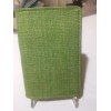 pochette passeport DESIGNERS GUILD - tissu vert 10 x 14,5 cm