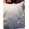 Taie d'oreiller bleue avec petit corail 65x65 MASTRO RAPHAEL