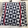 cushion HORCIERES with ibex grey-beige, 45 x 45 cm Indigo Diffusion