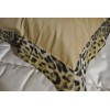 housse de couette 160 x 210 cm et 1 taie d'oreiller 65 x 65 cm MASTRO RAPHAEL-SAVAGE LEOPARD