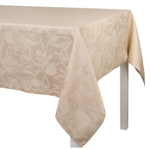 Nappe Tivoli col. sarrazin, dim.175x250cm, Le Jacquard Français