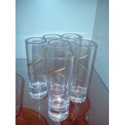 SET de 6 verres à digestif, Aulica