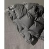 Duvet SOCIETY  BOW - housse 100% nylon - intérieur 100% duvet d'oie, 140 x 250 cm col 5 anthracite