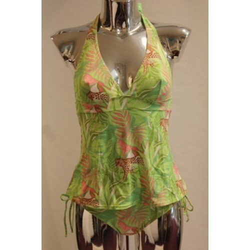 Tankini Lindsay Feline col.vert rose MANUEL CANOVAS