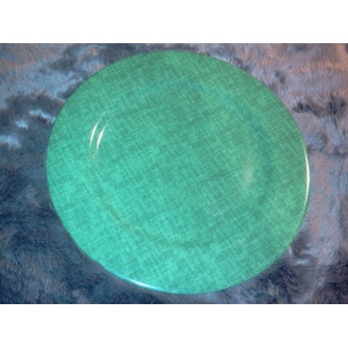 Set de 2 assiettes de présentation Les Toiles col. vert, diam.30cm, Pierre Frey