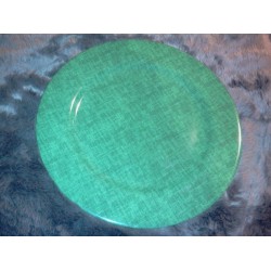 SET de 2 assiettes de présentation Les Toiles col. vert, diam.30cm, Pierre Frey