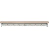 Suffolk 4ft Coat Rack - Silver Birch