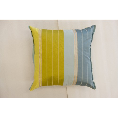 Coussin Designers Guild jaune, bleu clair, bleu foncé