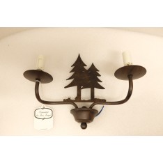 Applique double Ryckaert, motif sapin