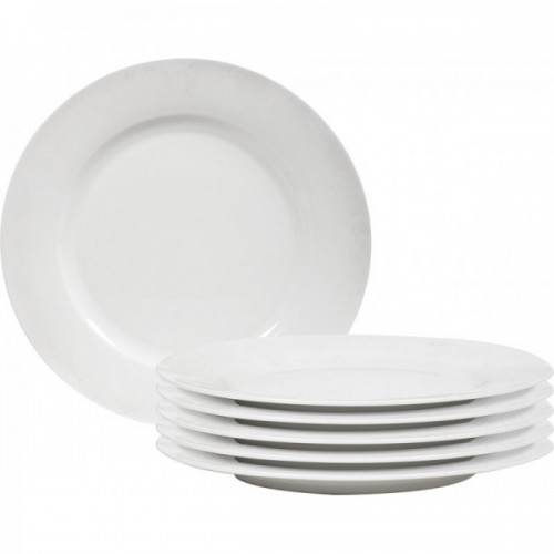 Fenton Bone China Dinner Plate - Plain White