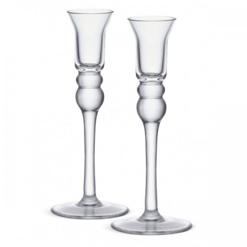 Rosedale 200 Glass Candlestick - Set of 2