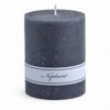 Blyton 7 x 9cm Pillar Candle - Charcoal