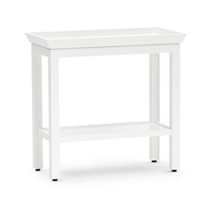 Aldwych 56 Rectangular Side Table - Snow