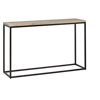 Carter 1200 Rectangular Console Table - Metal & Oak