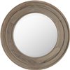 Edinburgh 67 Round Mirror - Vintage Oak