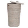 Ashcroft Round Laundry Basket 40x67cm - Silver Reed