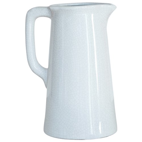 Corinium Small Jug Vase - White