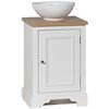 Chichester 500 Oak Countertop Washstand - Right - Shell