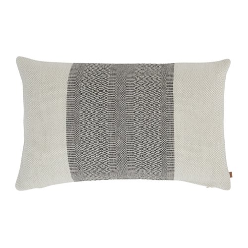 Grace Scatter Cushion  55x35cm - Natural Geometric