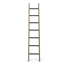 Chawton Ladder - Dark Vintage Oak and Bronze