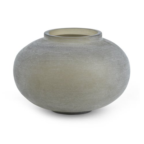 Alconbury Round Vase, Small - Grey