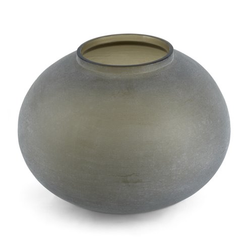 Alconbury Round Vase, Large - Grey