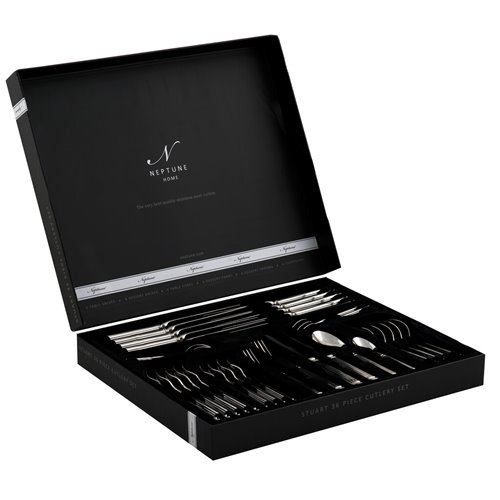 Stuart 36pcs Cutlery Set - Stainless Steel